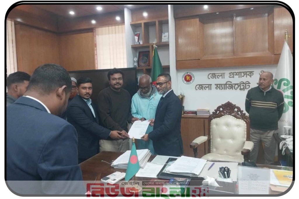 যশোর বেনাপোলে একটি হাসপাতাল চেয়ে জেলা প্রশাসকের নিকট শিক্ষক-শিক্ষার্থীদের আবেদন