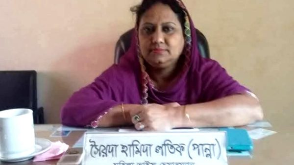 নাসিরনগর উপজেলা পরিষদের প্রথম মহিলা ভাইস চেয়ারম্যান সৈয়দ হামিদা লতিফ পান্নার মৃত্যু