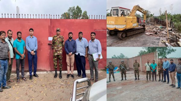 “প্রতিদিনের কাগজ” এর খবরের প্রভাবে বড় পদক্ষেপ: কারখানা উচ্ছেদে প্রশাসন ও সেনাবাহিনী