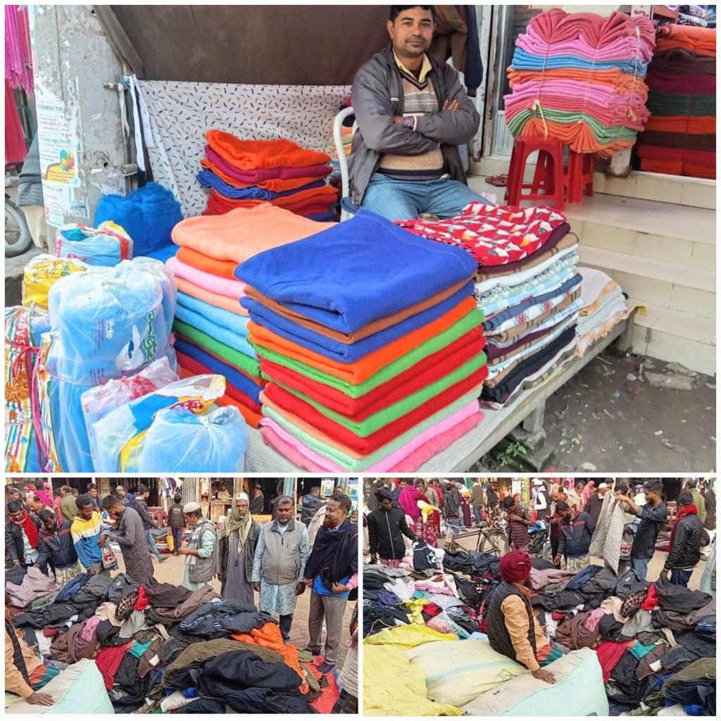 <span>1 / </span>শীতে গরমের উষ্ণতা পেতে ফুটপাতের দোকানে ভীড়