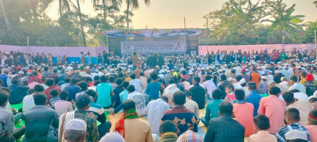 <span>1 / </span>ধর্মপাশায় বেগম খালেদা জিয়ার মাগফিরাত কামনায় বিএনপির মিলাদ ও দোয়া-মাহফিল