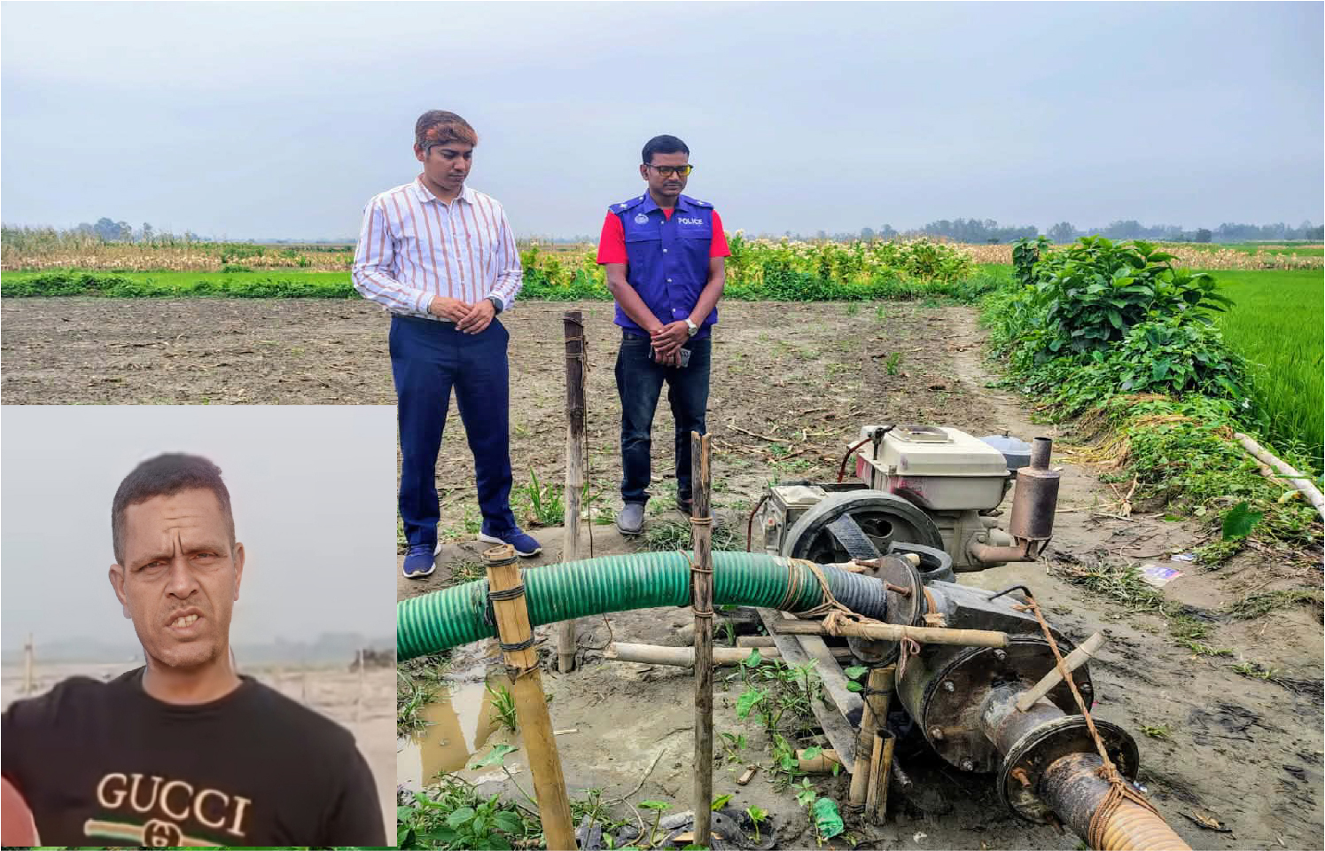 নাগরপুরে ধলেশ্বরী দাপানো সেই অবৈধ ড্রেজার গুঁড়িয়ে দিল প্রশাসন