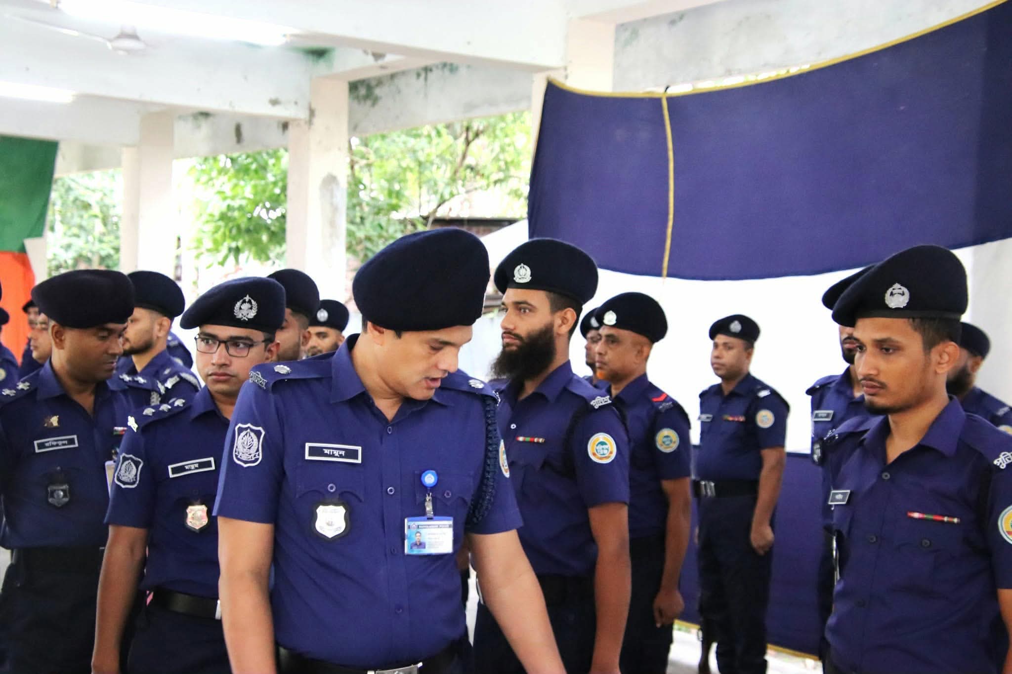 ‎ঝালকাঠিতে পুলিশের সাপ্তাহিক মাস্টার প্যারেড অনুষ্ঠিত